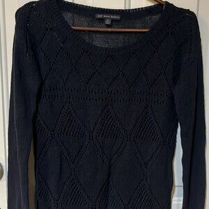 Brooks Brothers Navy Blue Sweater